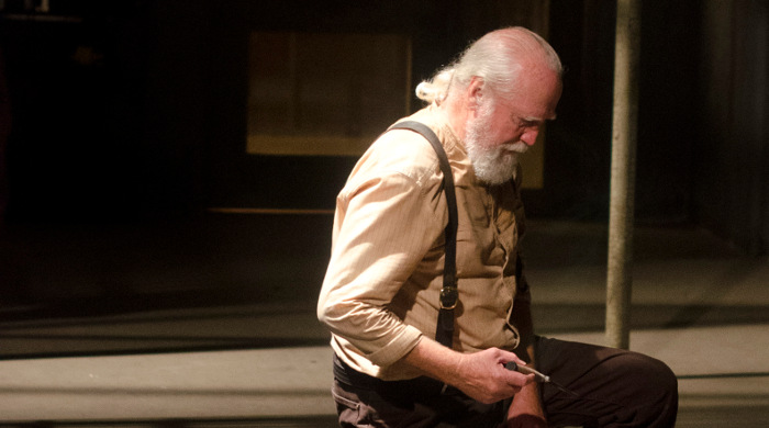 Hershel in The Walking Dead's Internment