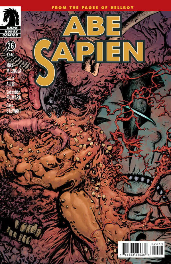 Abe Sapien: The Shadow Over Suwanee #3 (cover)