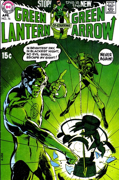 Green Lantern Green Arrow 76 by Neal Adams