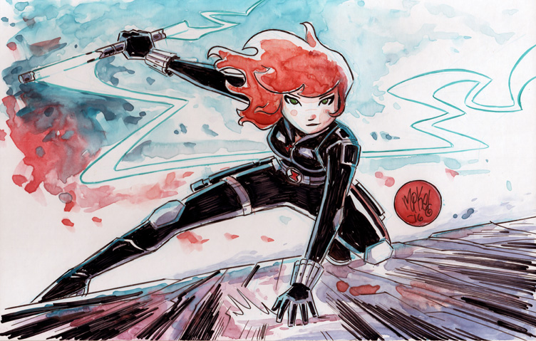 Black Widow Mike Maihack