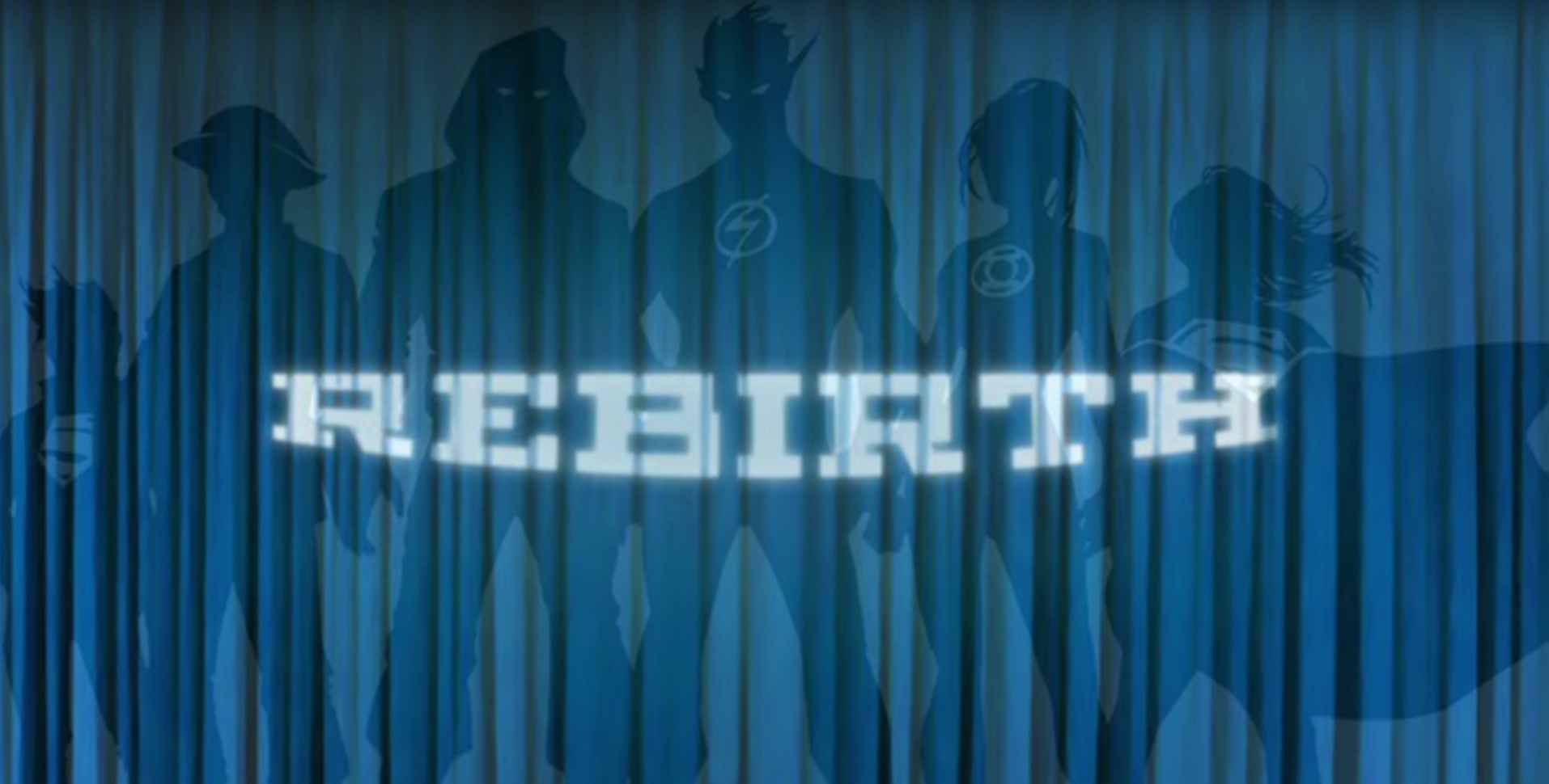 DC Rebirth Curtain with Characters