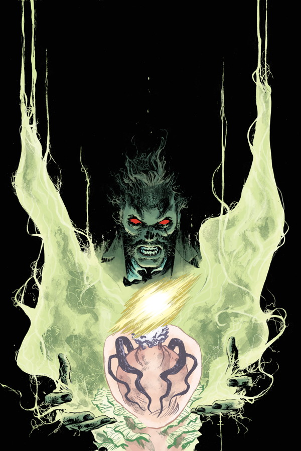 Abe Sapien #34: Dark and Terrible Deep (cover)
