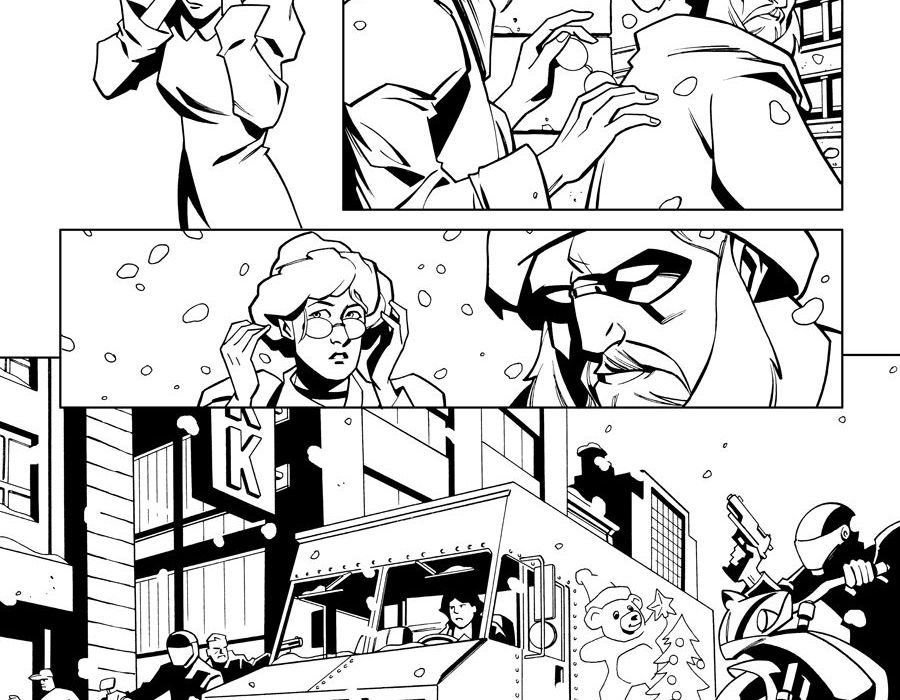 Green Arrow Black Canary DC Holiday Special 2017