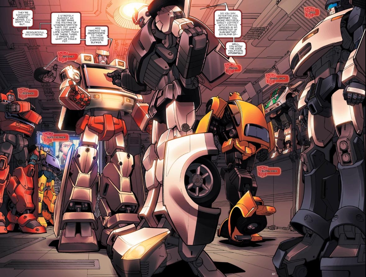 TransformersInfiltrationAutobotcast Multiversity Comics