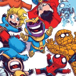 The Marvel Comics Art of Skottie Young