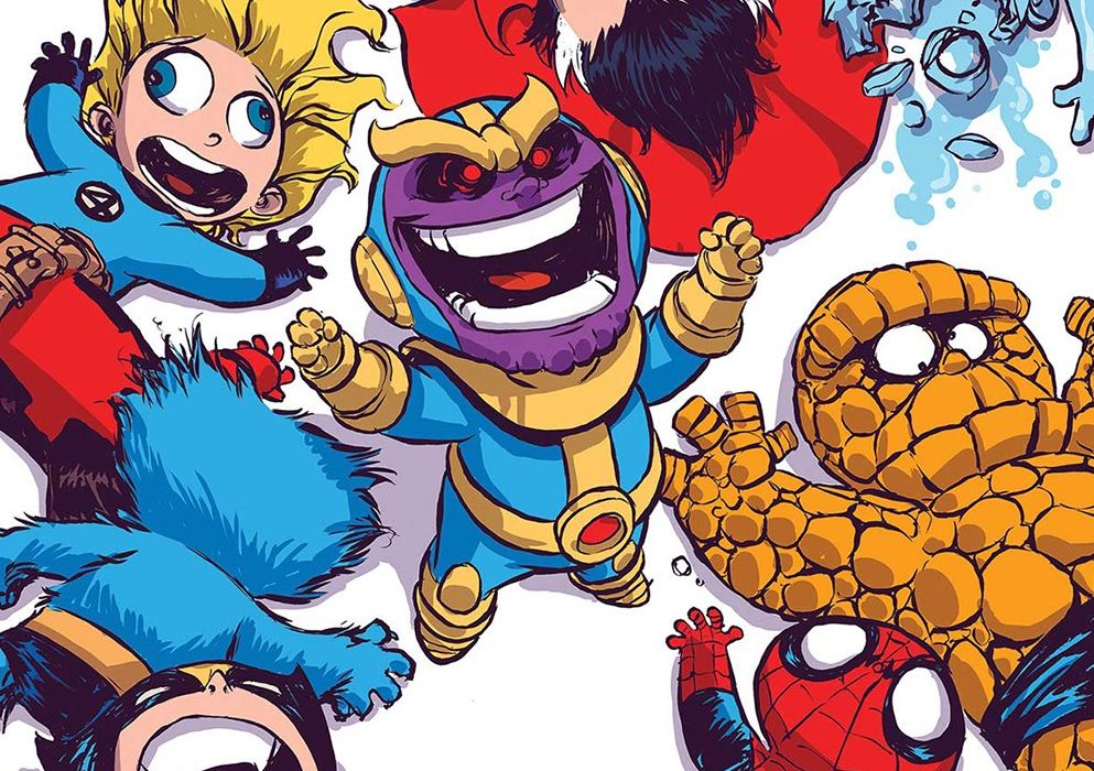 The Marvel Comics Art of Skottie Young