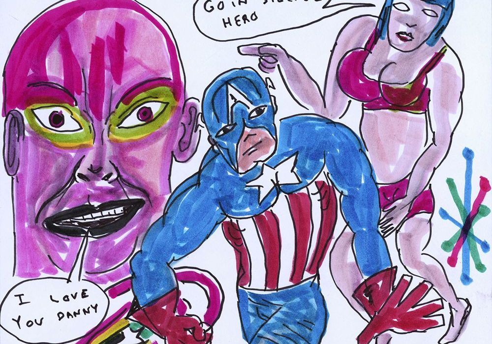 Daniel Johnston Captain America Featured