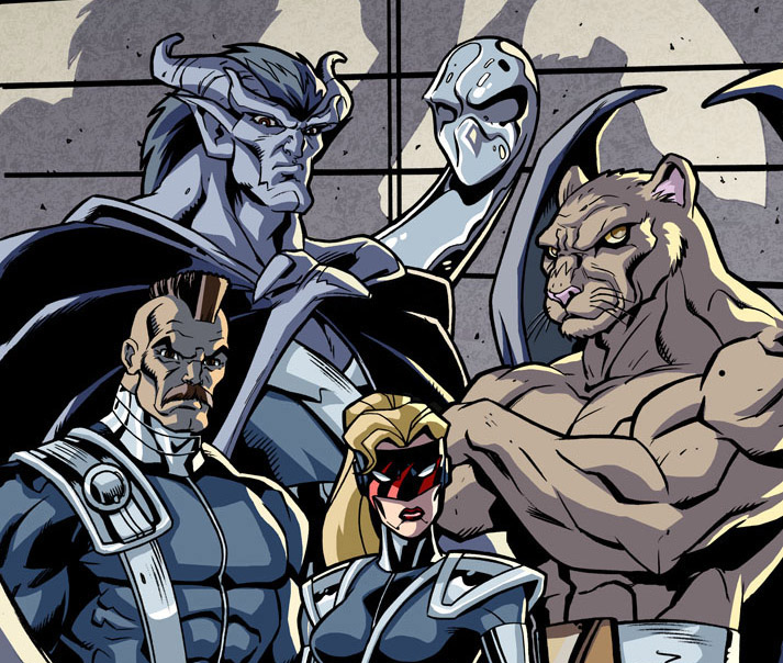 Gargoyles Bad Guys Greg Guler trade detail final Multiversity Comics
