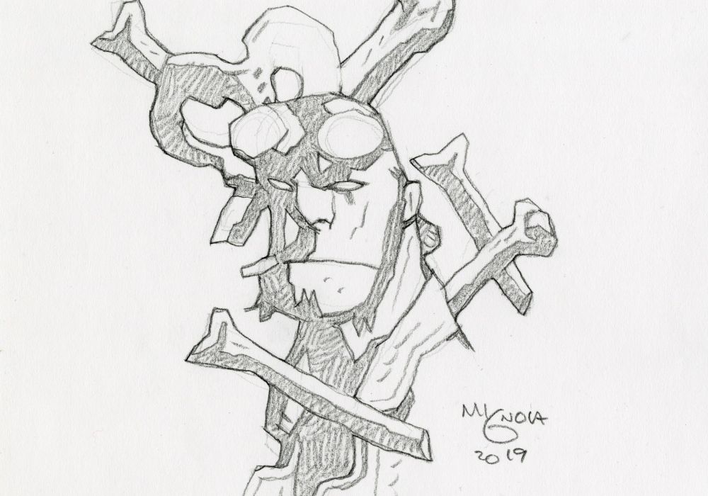 Mike Mignola Sketch Featured