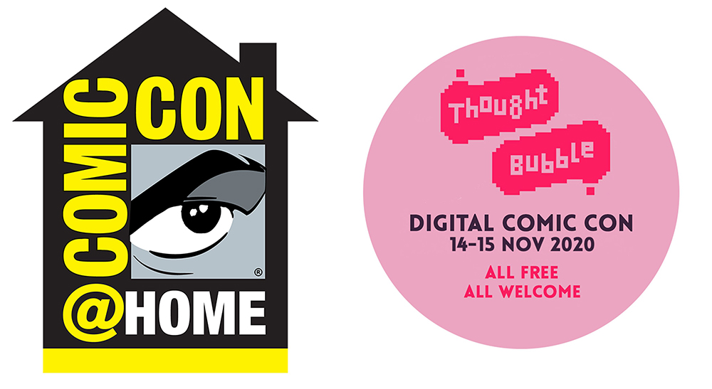comic-con-at-home-thought-bubble-logos