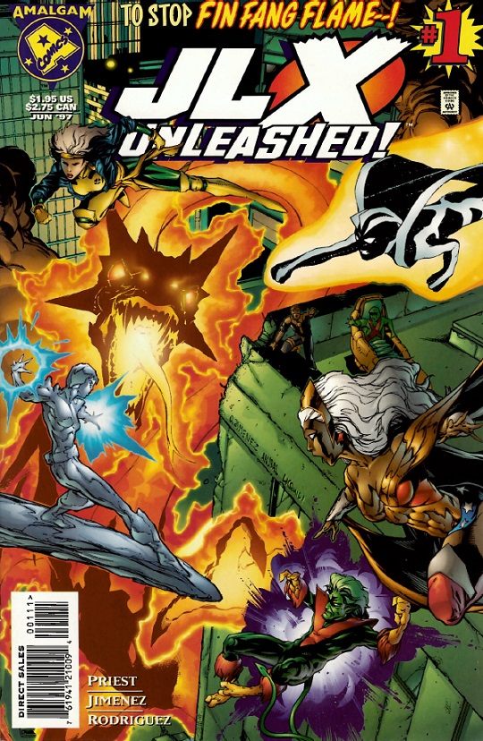 JLX Unleashed Amalgam cover full Multiversity Comics