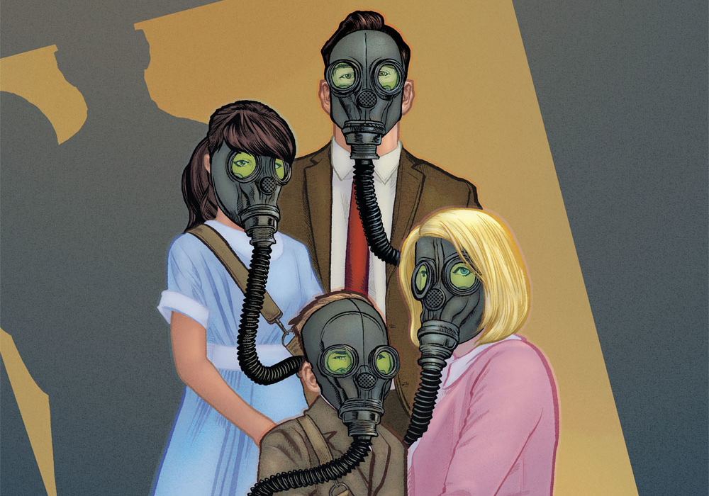 Nuclear Family issue 1 main cover featured