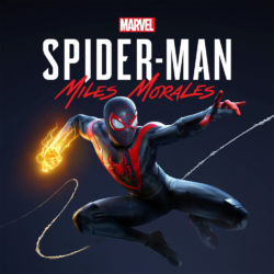 Spider-Man Miles Morales game box art