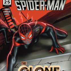 Miles Morales Spider-Man issue 25 cover featured