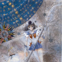 Sailor Saturn Naoko Takeuchi featured