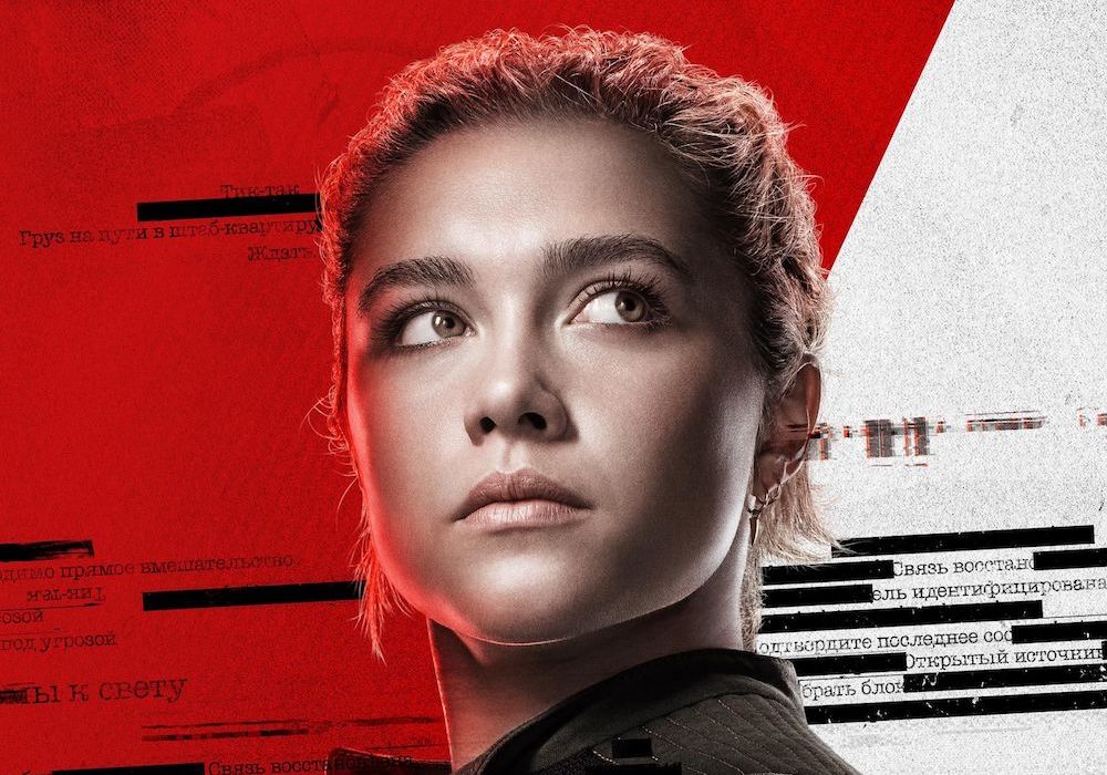 Florence Pugh Black Widow Poster