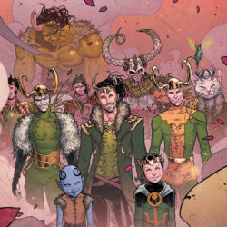 Mighty Thor issue 3 Loki faces