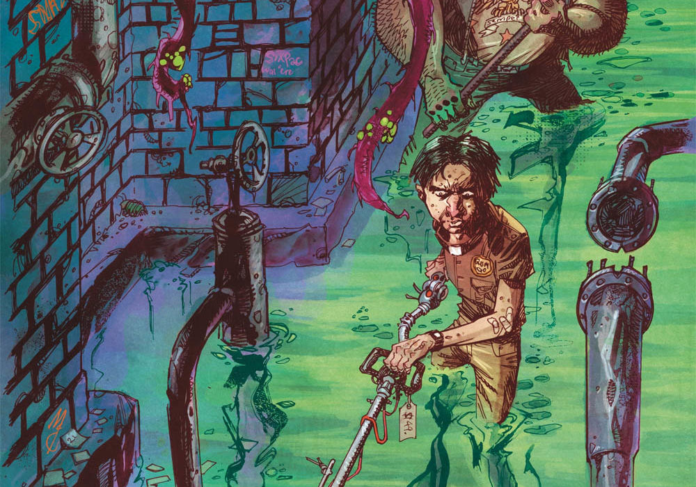 Soul Plumber issue 1 cover featured