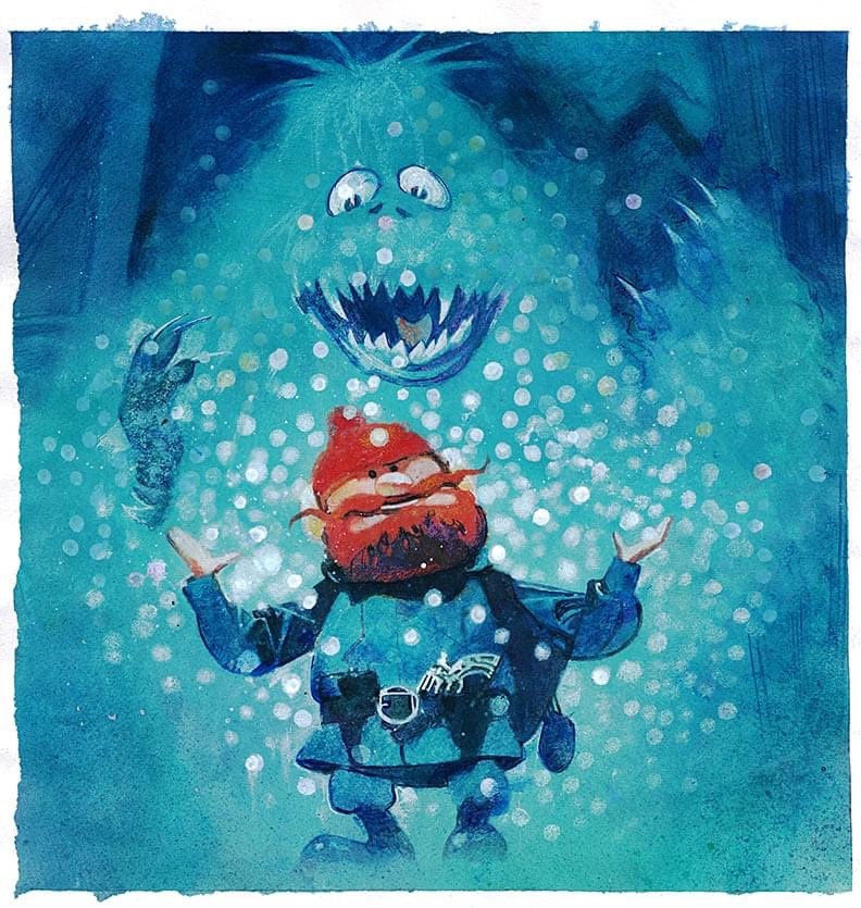 The Abominable Snowman by Bill Sienkiewicz Multiversity Comics