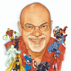 George Perez Phil Noto portrait