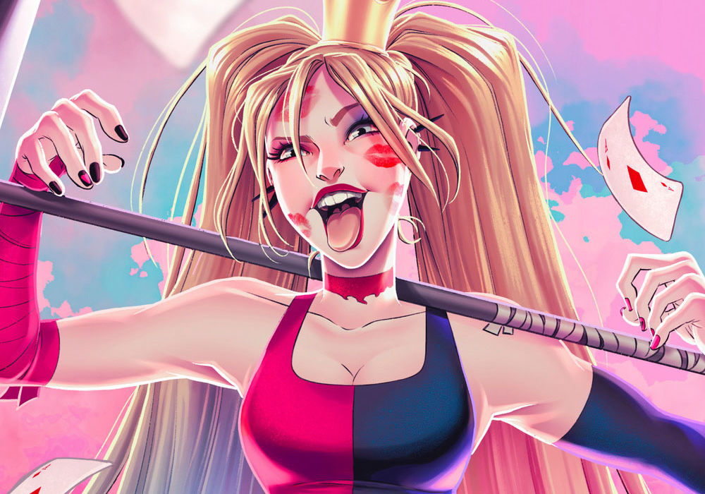 Harley Quinn issue 28 2023 art featured