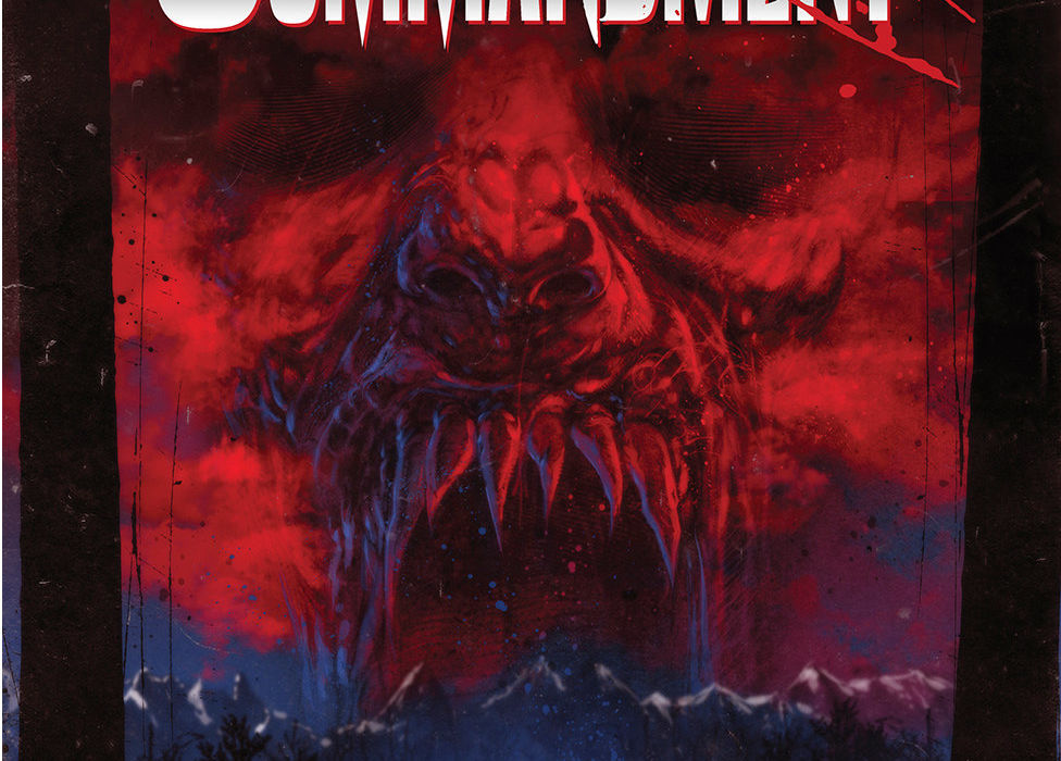 Blood Commandment #1 cover featured
