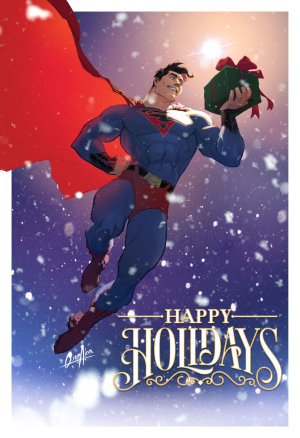 Superman Christmas Card 