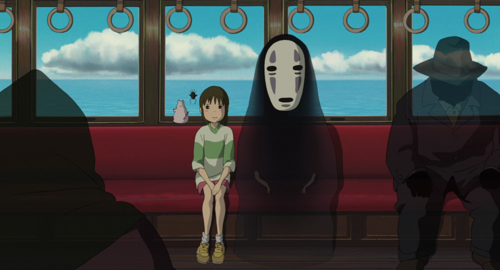 Spirited Away train scene