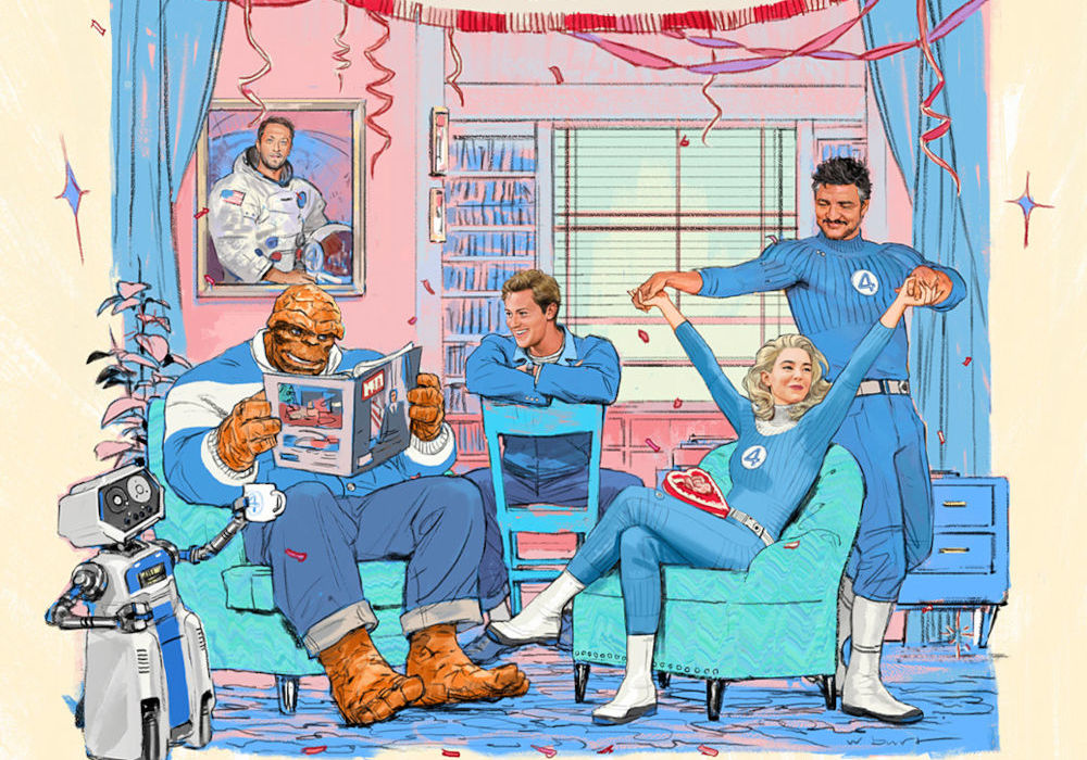 MCU Fantastic Four announcement card featured