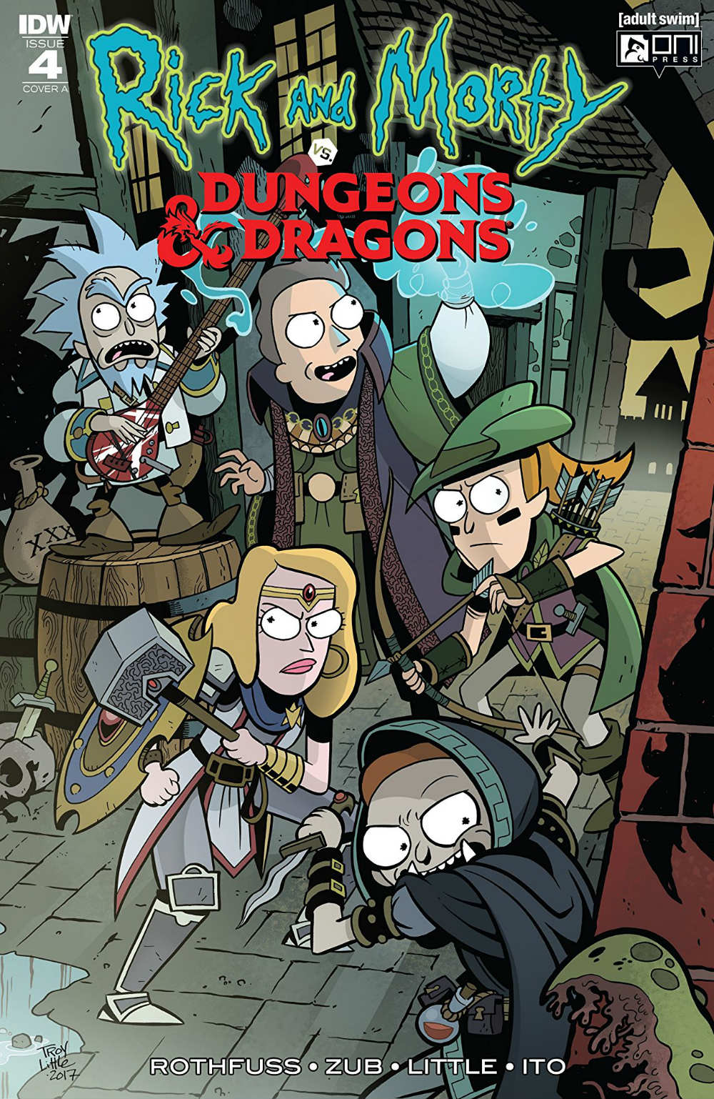 dungeons dragons online on Rick And Morty Vs Dungeons Dragons 4 Multiversity Comics