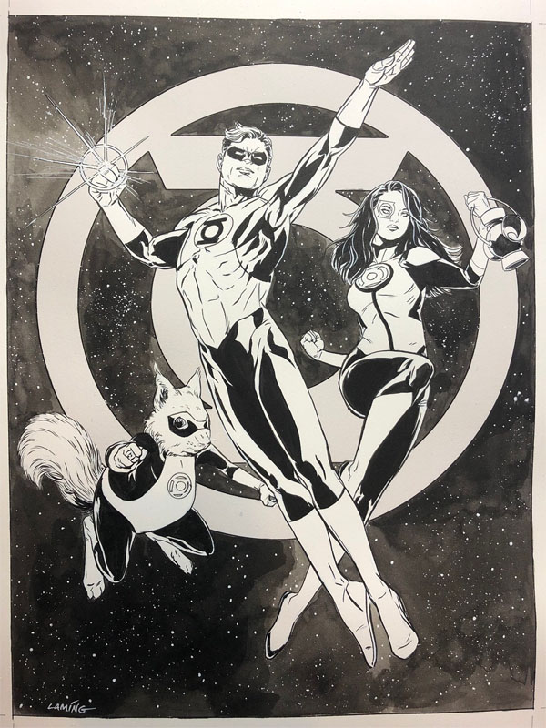 Green Lanterns Marc Laming – Multiversity Comics